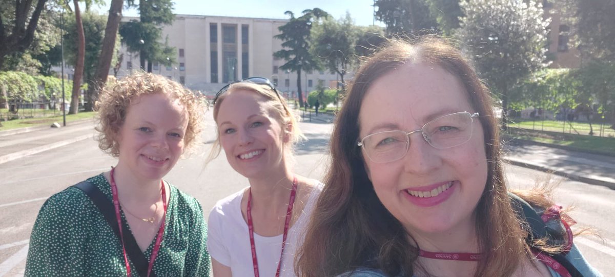 On our way home after a truly great week in Rome. Thank you Sapenzia Library System for organizing the 2023 Civis Erasmus Staff Training Week for Libraries and Learning centers! <a href="/StockholmUniLib/">StockholmUniLib</a> <a href="/SapienzaRoma/">Sapienza Università di Roma</a>