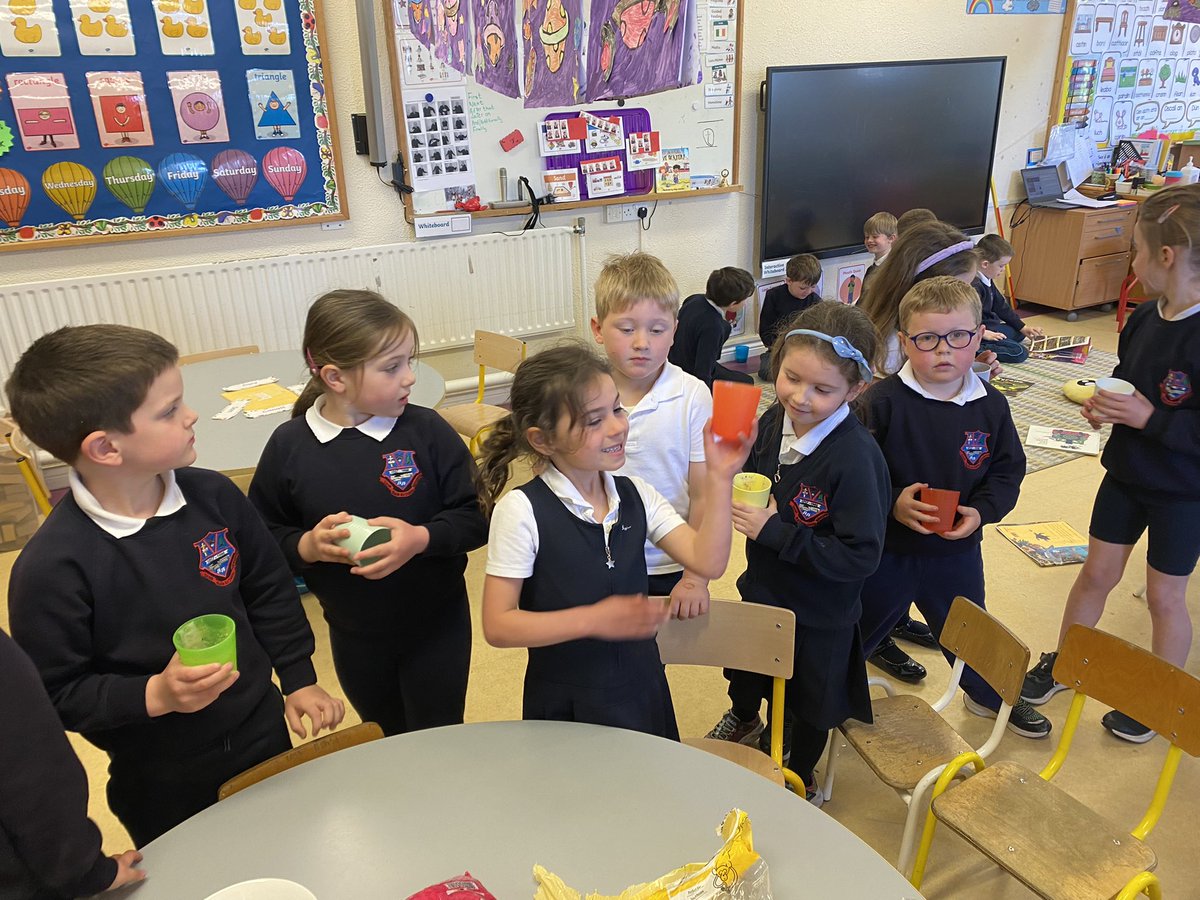 BallinderreenNS's tweet photo. Junior Infants have been enjoying learning all about the EU through the #BFGTOEU project. The smoothie lesson was a firm favourite 🇪🇺 🇪🇺#BigFriendlyGuideToTheEuropeanUnion @HubEuropCitizen https://t.co/0yvsHk1JOe