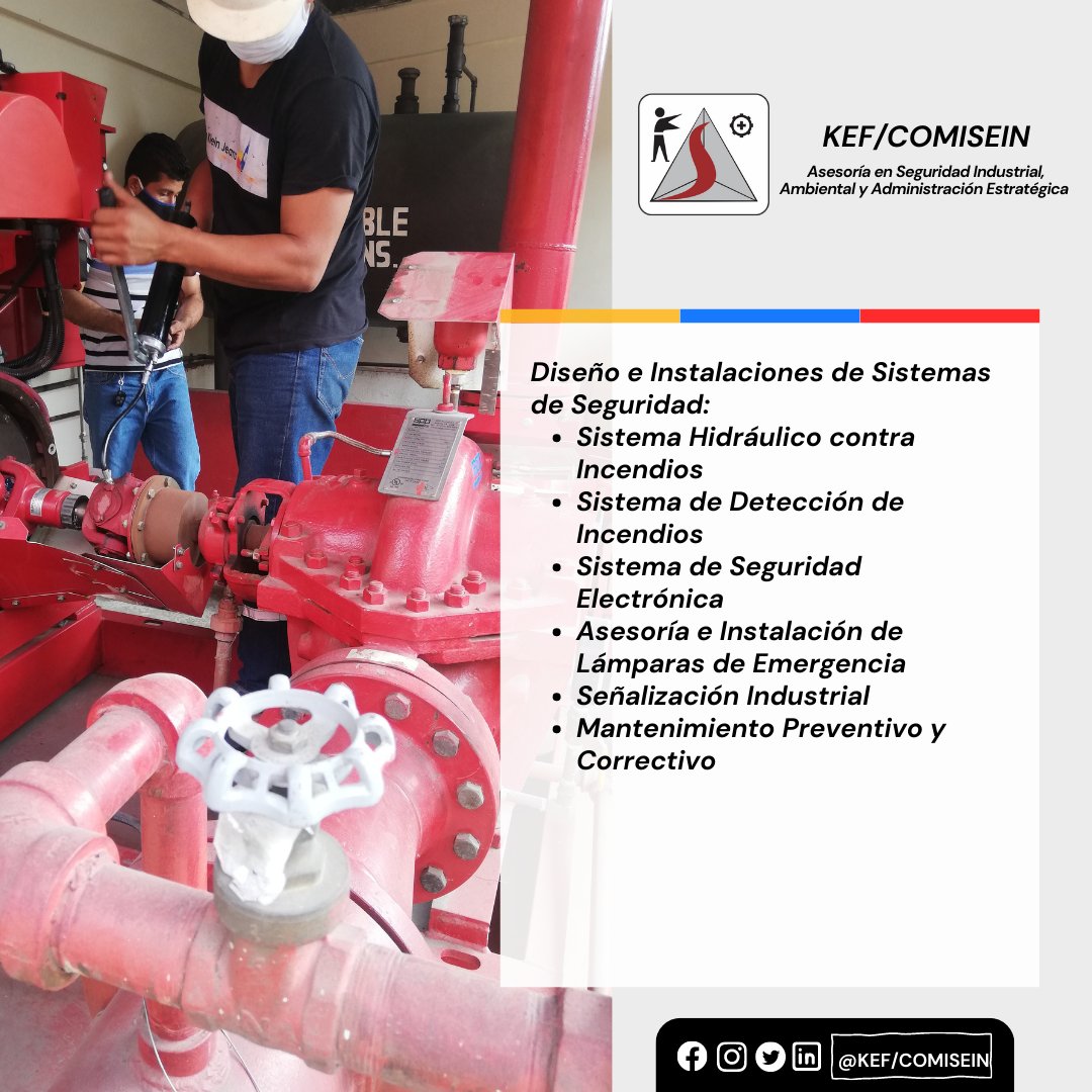 kefcomisein's tweet photo. Consultores SYSO 🇪🇨
Servicios de Consultorías en el ámbito de Seguridad Ocupacional y Prevención de Pérdidas
#seguridadeneltrabajo #syso #reglamentodehigiene
#plandeemergencia #prevencionderiesgoslaborales
#seguridadcontraincendios
#programaantidrogas
#Guayaquil #Ecuador https://t.co/wTdawfcYUZ
