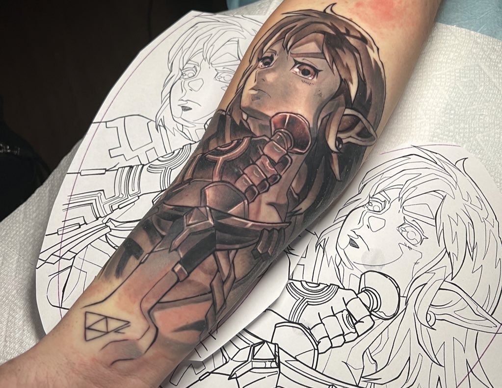 Shadypenguinn's tweet image. Happy Zelda day! Here’s how I spent my midnight release with @Ezekielpierson