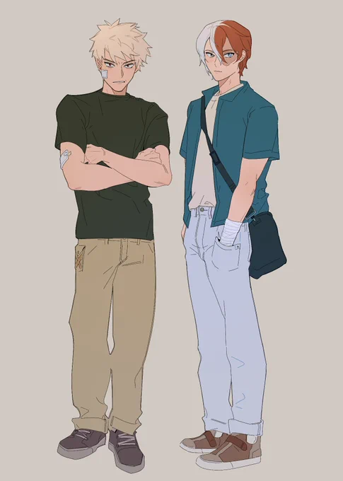 bakugou and todoroki
