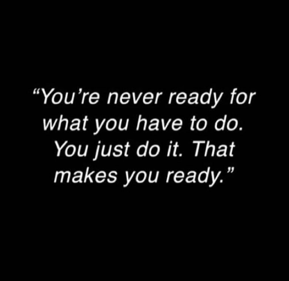 Adeshvora's tweet photo. So true! We may never be fully ready to start doing something but once we start taking action - we gradually learn, grow and become more ready over time. 

https://t.co/MLj4V6pRcX

#motivation #inspiration #feelgoodfriday https://t.co/BP44AXWHjm