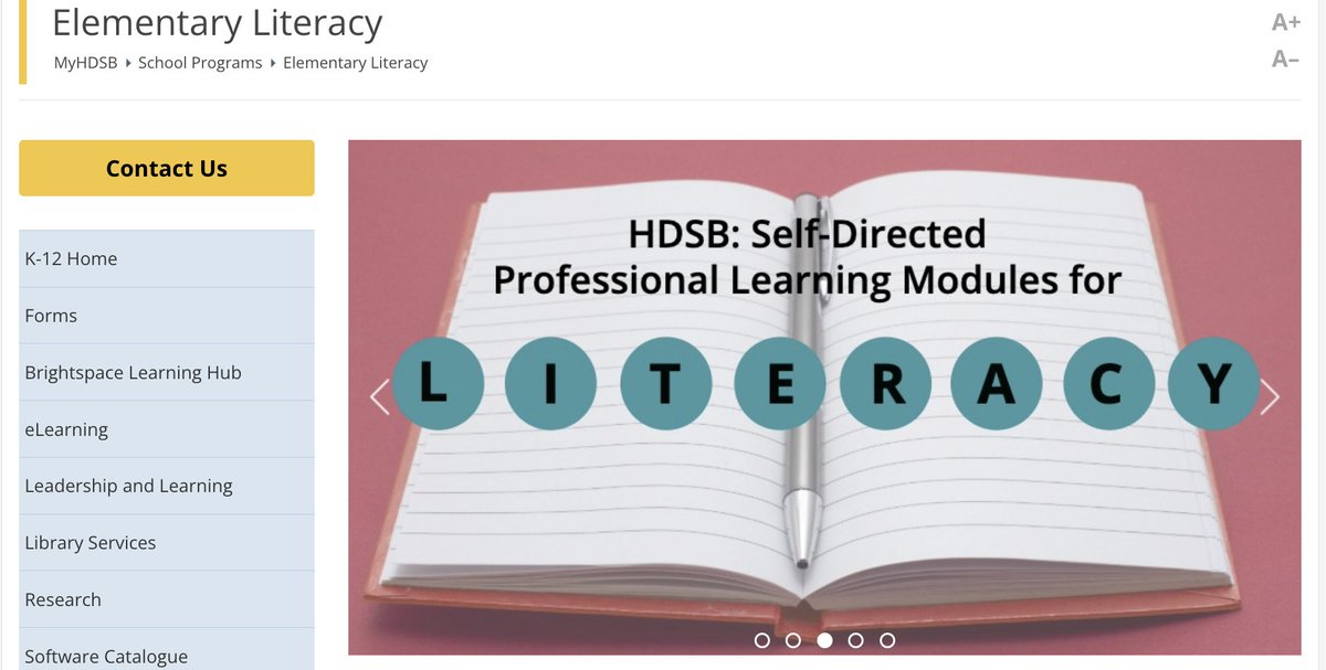 HDSBLiteracy's tweet image. Looking for literacy updates and professional learning session materials? Check out #myhdsb #SchoolPrograms #ElementaryLiteracy @HaltonDSB