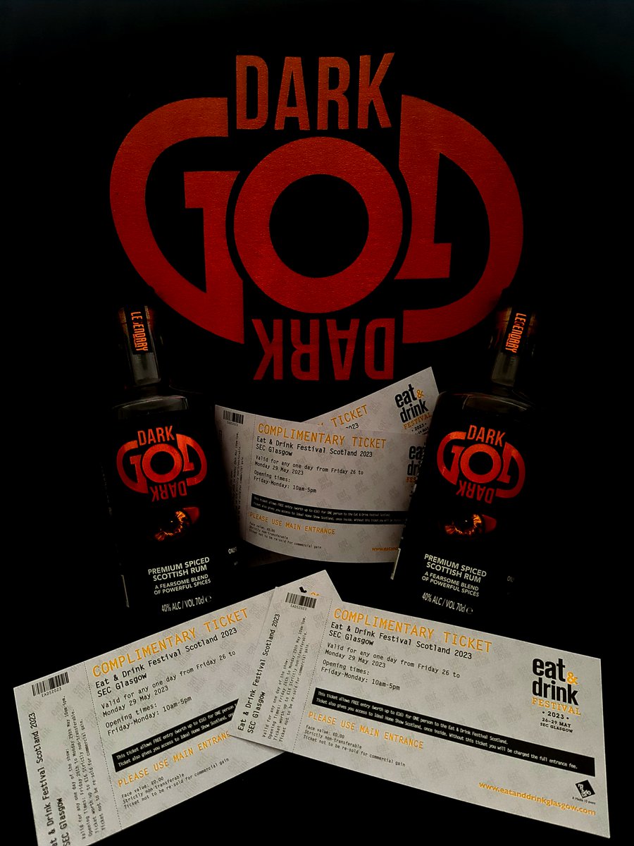 legendary_rum's tweet photo. Legends, the Dark God is coming to the Ideal Home Show 23. 

I am giving away 2 tickets for the event!   

Follow me on twitter and retweet this post to enter the competition. 

Winner will be announced on 22nd May!

Discount code on ticket purchases also included - Good Luck! https://t.co/WdjqFhZT9M