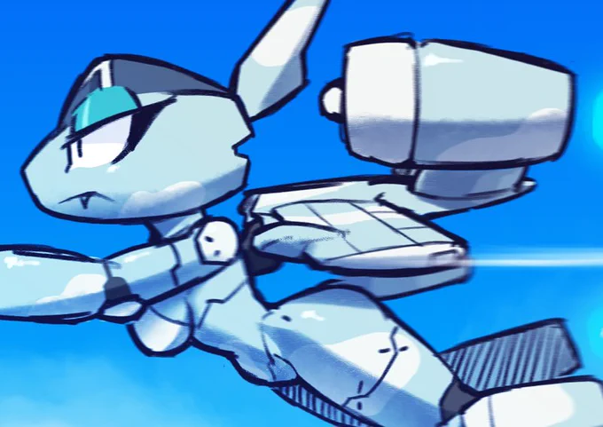 横から見たA-10さん #aeromorph