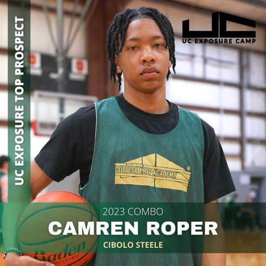 UC_Exposure's tweet photo. Start early | Get a Recruiting Game Plan | Get to work | Get Results! Congrats to @CamrenRoper and his family for turning interest to an Offer! #UCExposure #TopProspect #StayUncommon #KeepHimOnYourRadar #HeWorks @Collegebbopens @JucoOffers @smcollegehoops @ProskillsTalley https://t.co/T9mjv1M0DO