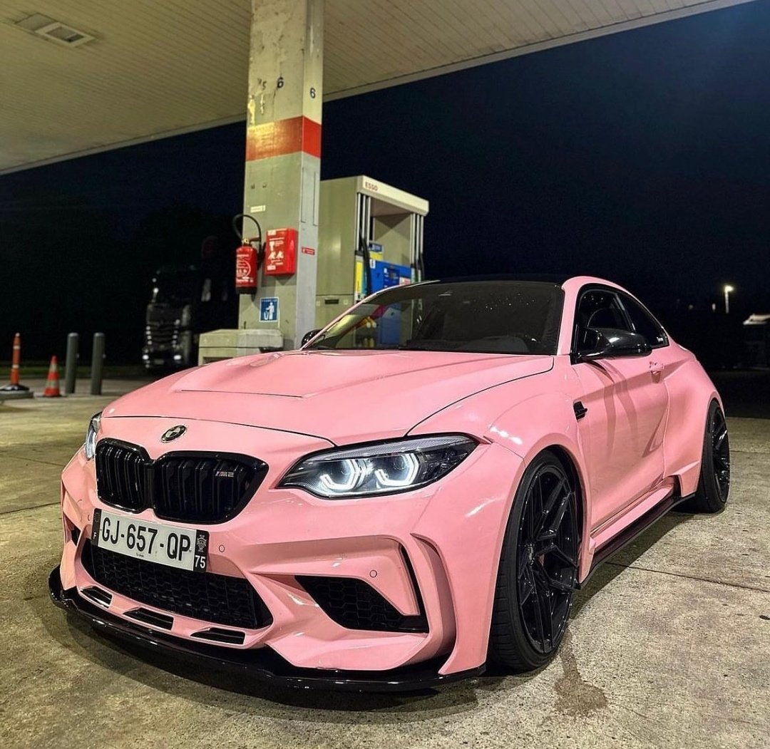 Salmon Pink BMW M2 Competition 🌺