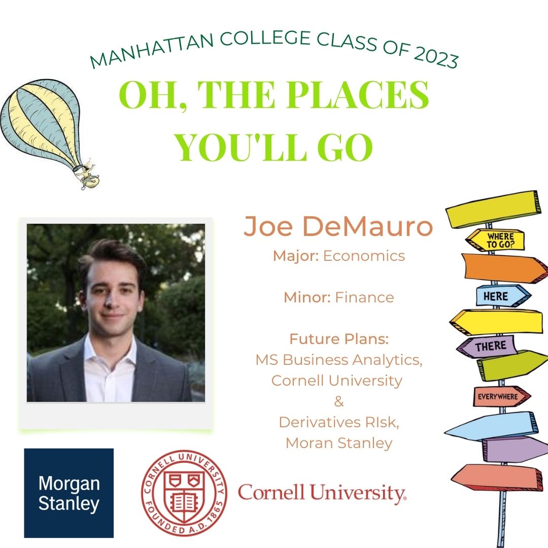 As the semester comes to an end, Manhattan College's Class of 2023 is preparing for graduation. Congratulations, seniors! We wish you the best of luck with the journey ahead. Go Jaspers! #JasperCareers #ManhattanCollege #Classof2023 #Senior #CareerDevelopment