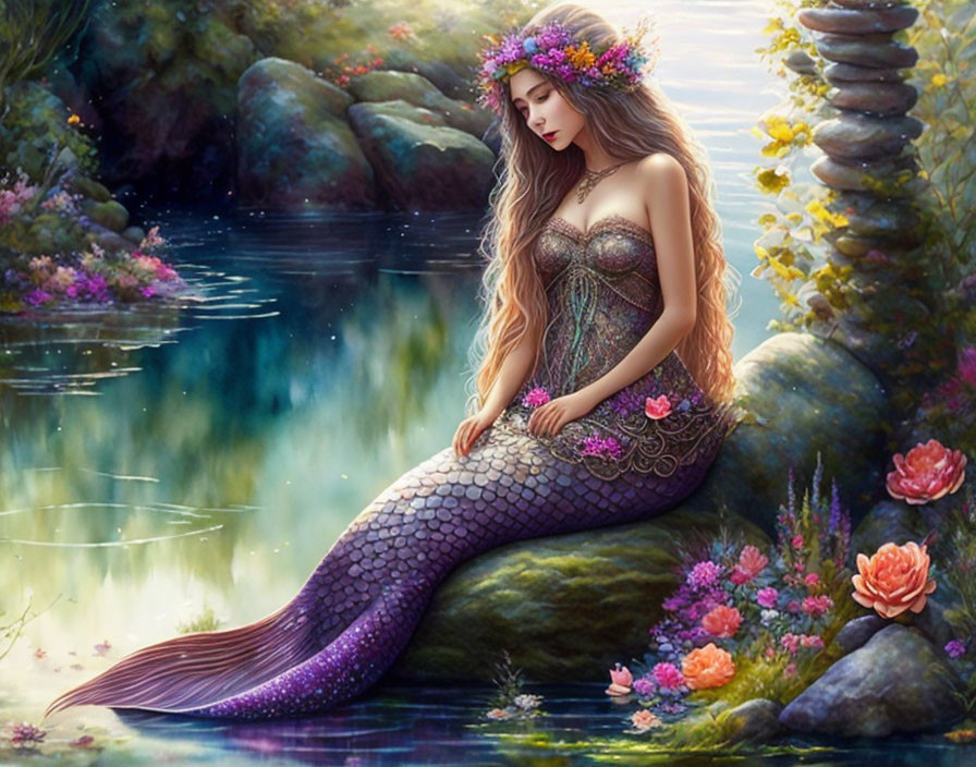 MoonCatMoonCat1's tweet photo. #AILust #AIart #digitalart #DeepDreamer
The Mermaid https://t.co/lHNnZu3qM2