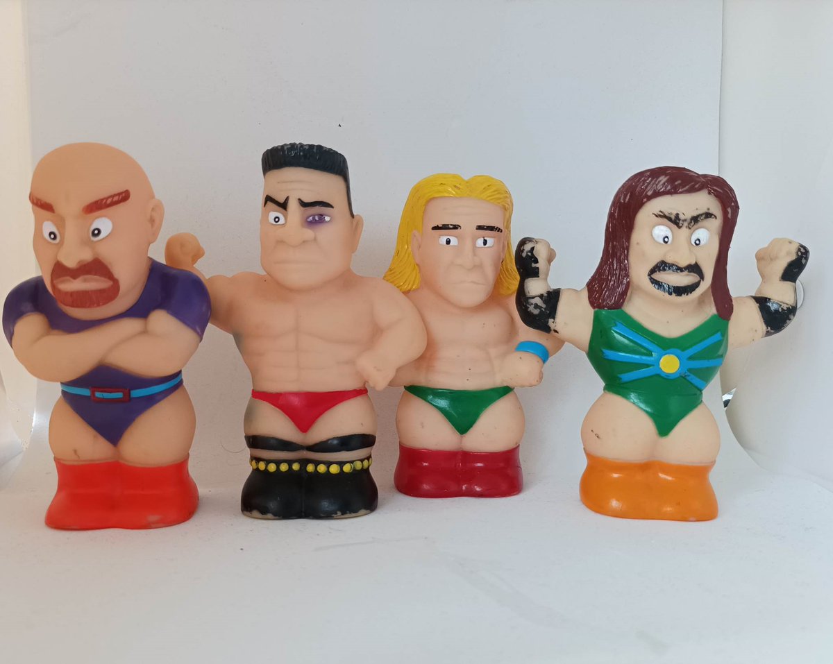 PetrusWrestling's tweet photo. So happy with this New set of 4 #bootlegs #Bootlegclub
@wwfhasbromaniax @Hank503 @Jed_Underground @VintageJakksBCA @wrestlingfigdb https://t.co/BJxPpygsAc