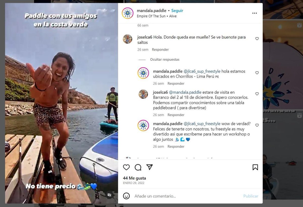 Tenorio_jm's tweet photo. @ChacoteroPeru Mandala Paddle hace uso de las instalaciones del Club Regatas como pueden ver en la foto, se trata del muelle de la playa 3 del club. Esas instalaciones son privadas y asumo que por eso se le pidió que se retire https://t.co/ycRgLWEMMs