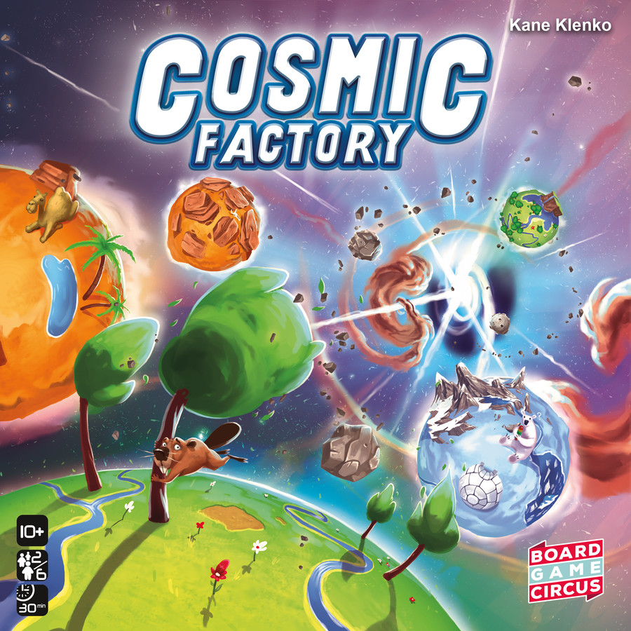 Kennst Du schon Cosmic Factory von Boardgame Circus, Gigamic? angespielt.de/kritiken/cosmi… <a href="/boardgamecircus/">Board Game Circus</a> <a href="/Gigamic/">Gigamic</a> Heute basteln wir uns unsere eigene Galaxis. Aber keine Angst, denn das dauert nur etwa zehn Minuten! (Für's ganze Universum waren es ja...