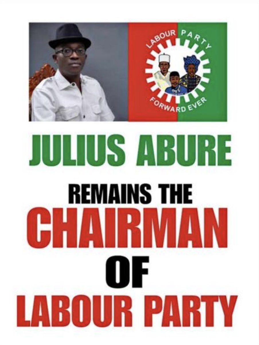 The only Labour Party chairman we know 📌

Retweet for Agbado urchins to see