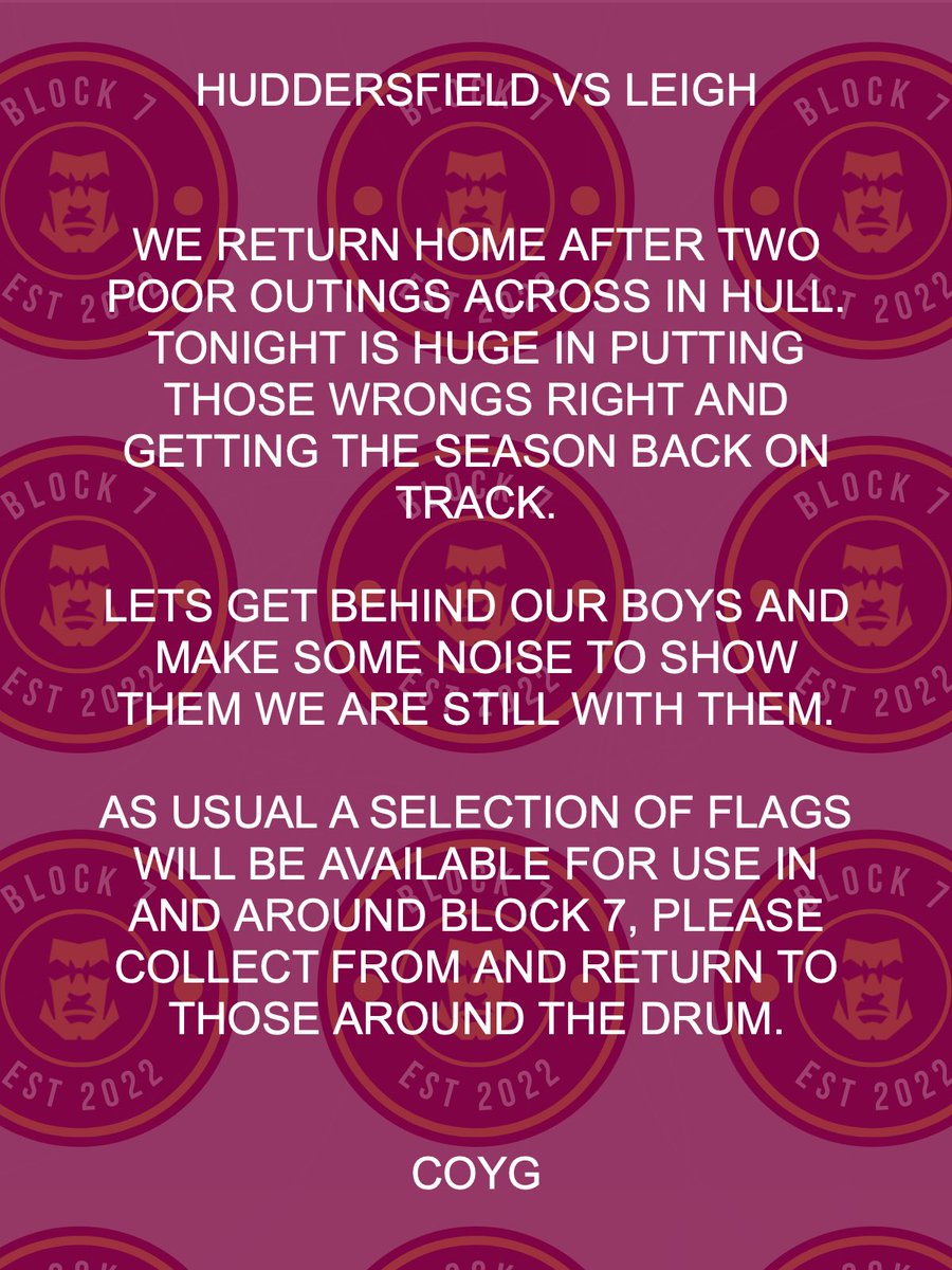 Block7Hudds's tweet photo. https://t.co/JyzFW64SpK