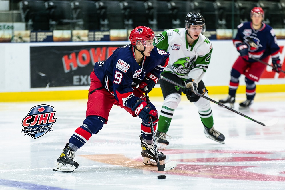 cjhlhockey's tweet photo. #CJHLHockey announces that Aiden Fink of @TheAJHL's @BrooksBandits has been named its Top Forward Award recipient for 2022-23. Details: https://t.co/OyTtfRVShf - Photo credit: Dave Watling Photography - @TheSJHL @mjhlhockey @SIJHL @NOJHL @OJHLOfficial @TheCCHL @LHJAAAQ1 @THEMHL https://t.co/VY4V9uPczM