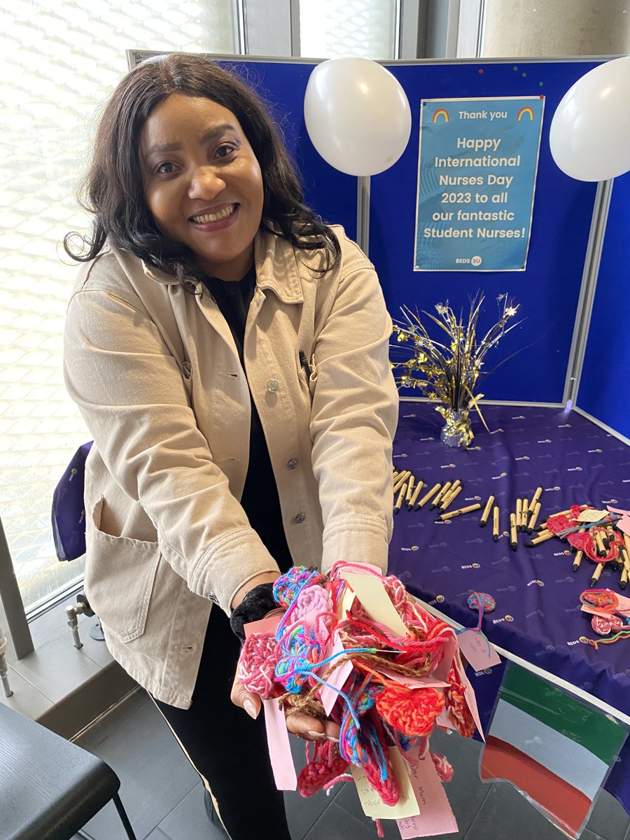 So proud of our <a href="/uniofbeds/">uniofbeds</a>  Nursing students on #InternationalNursesDay Thank you all and enjoy your day 💜🤜🤛 #bedssu