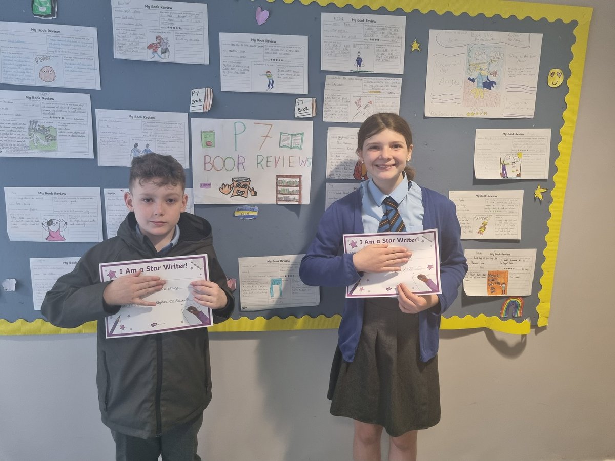 Star Writers in P7 ⭐️