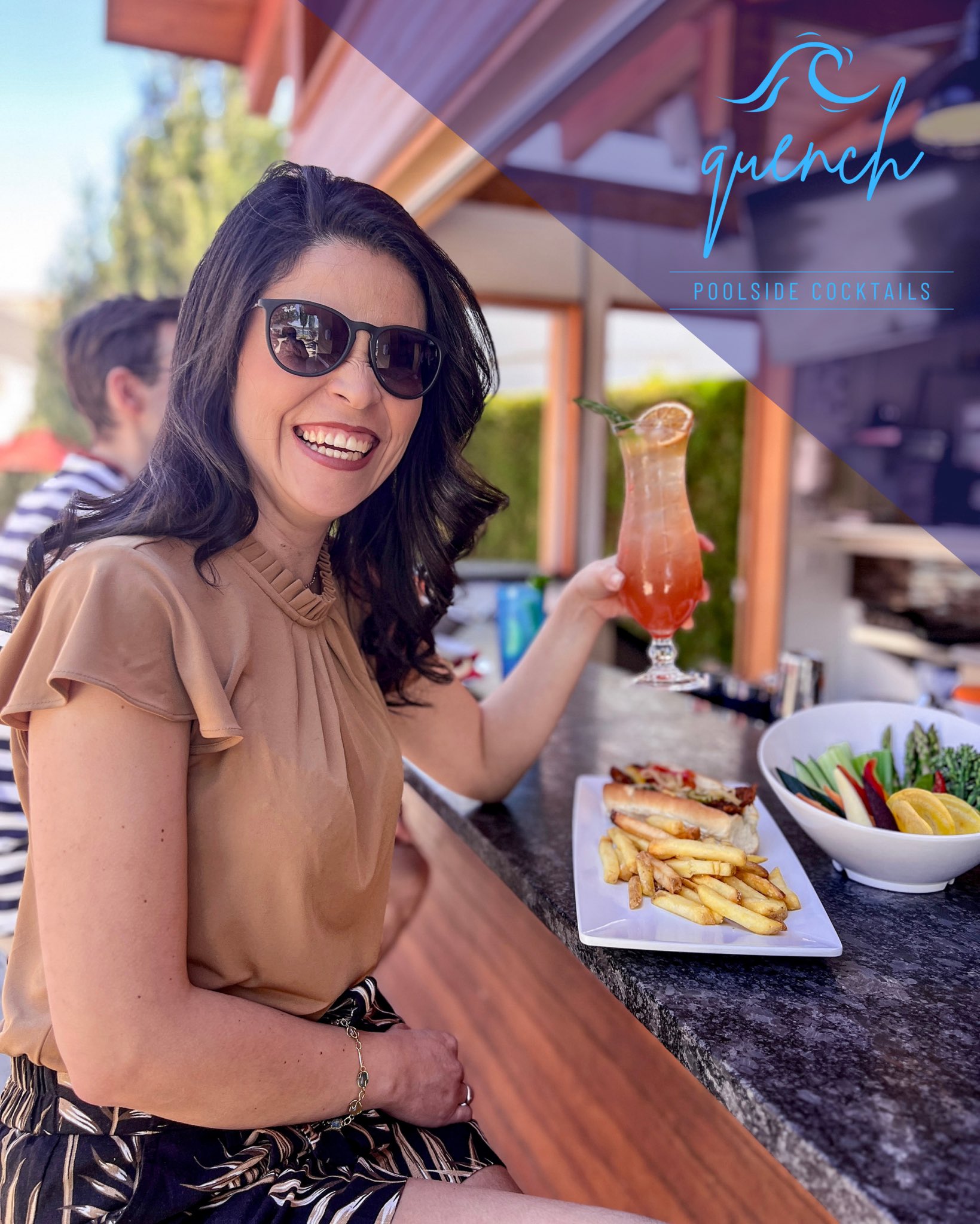 Delta Grand Okanagan on Twitter "Quench is NOW OPEN! Enjoy a cocktail or snack by the pool, 9am