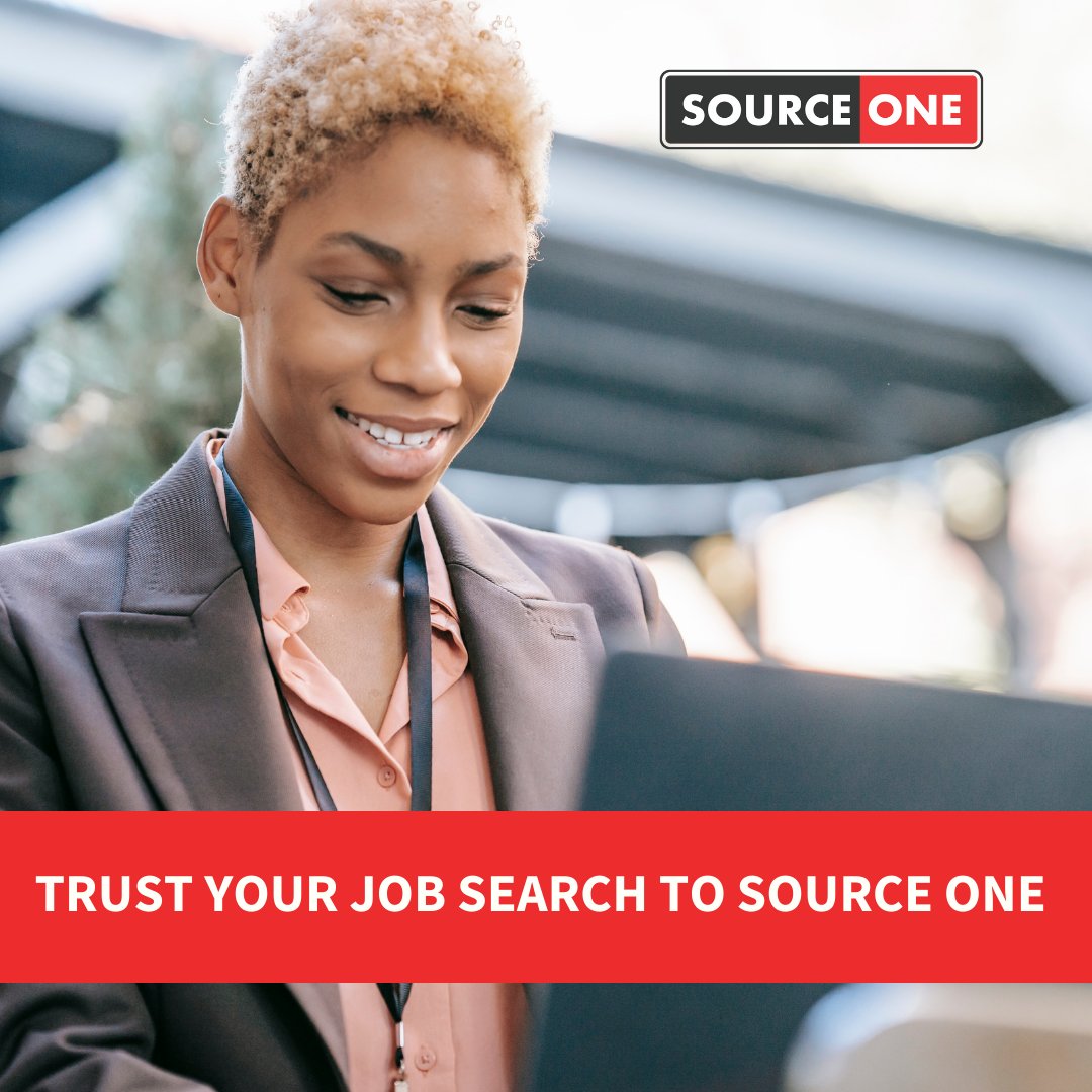 SourceOne_Staff's tweet image. Haven’t found the job you’re looking for yet? We are here to help! Trust us to find the job that values your skills and experience. nsl.ink/aeuD  

#SourceOne #SourceOneStaffing #Staffing #StaffingSolutions