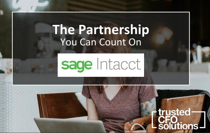 At Trusted CFO Solutions, we build and augment your organization’s thriving financial department. 

We enable you to run your company with actionable insights and move your multi-entity business forward.

bit.ly/3WV5ZHr  #SageIntacct #Atlanta #OutsourcedAccounting