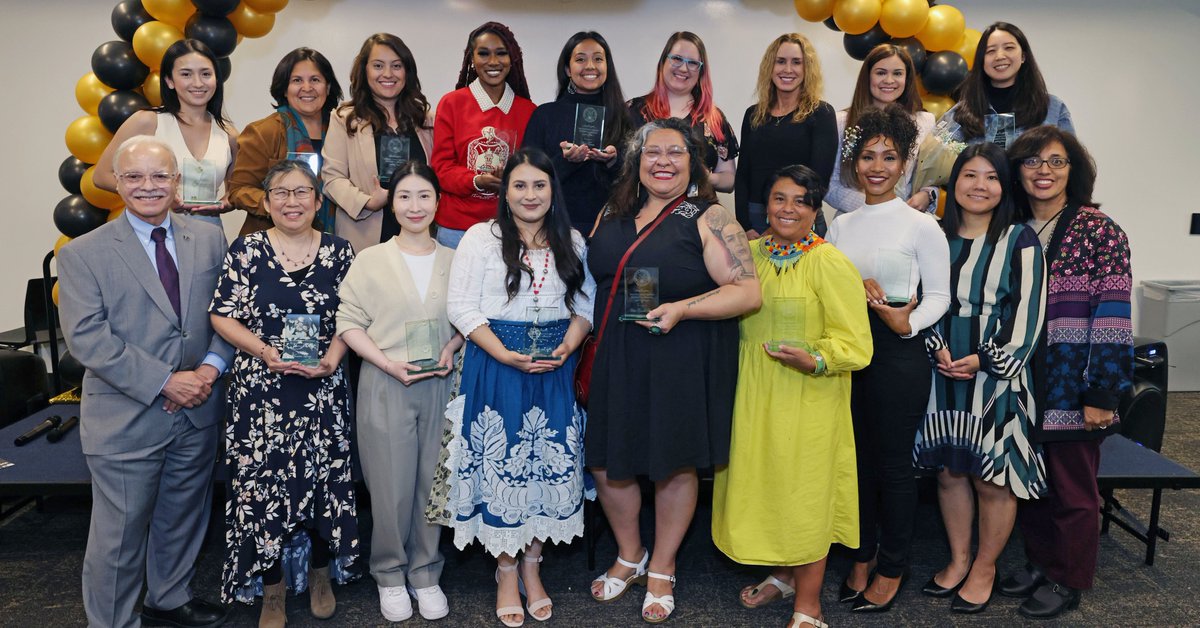 CalStateLALife's tweet image. We had an amazing time celebrating the 21st Distinguished Women Awards and honoring 21 incredible students, faculty, and staff from our #CalStateLA community.  

Learn more about the recipients and the Distinguished Women Awards at bit.ly/3VY9jSL.
