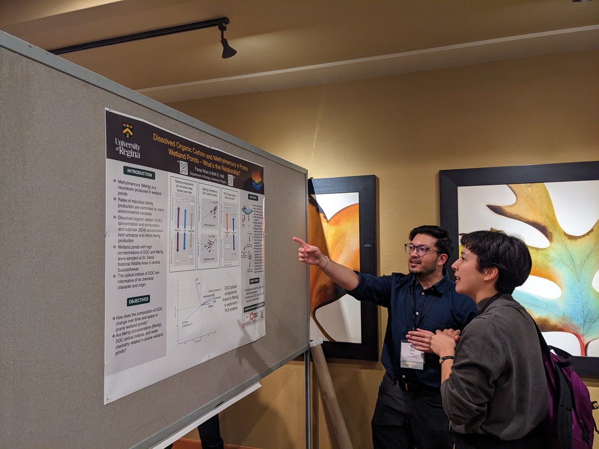 So proud of my labmate <a href="/farazrb1/">Faraz</a>  for presenting a fantastic poster at <a href="/CGU_UGC/">CGU</a>  conference! He had many visitors and did an amazing job representing our lab.