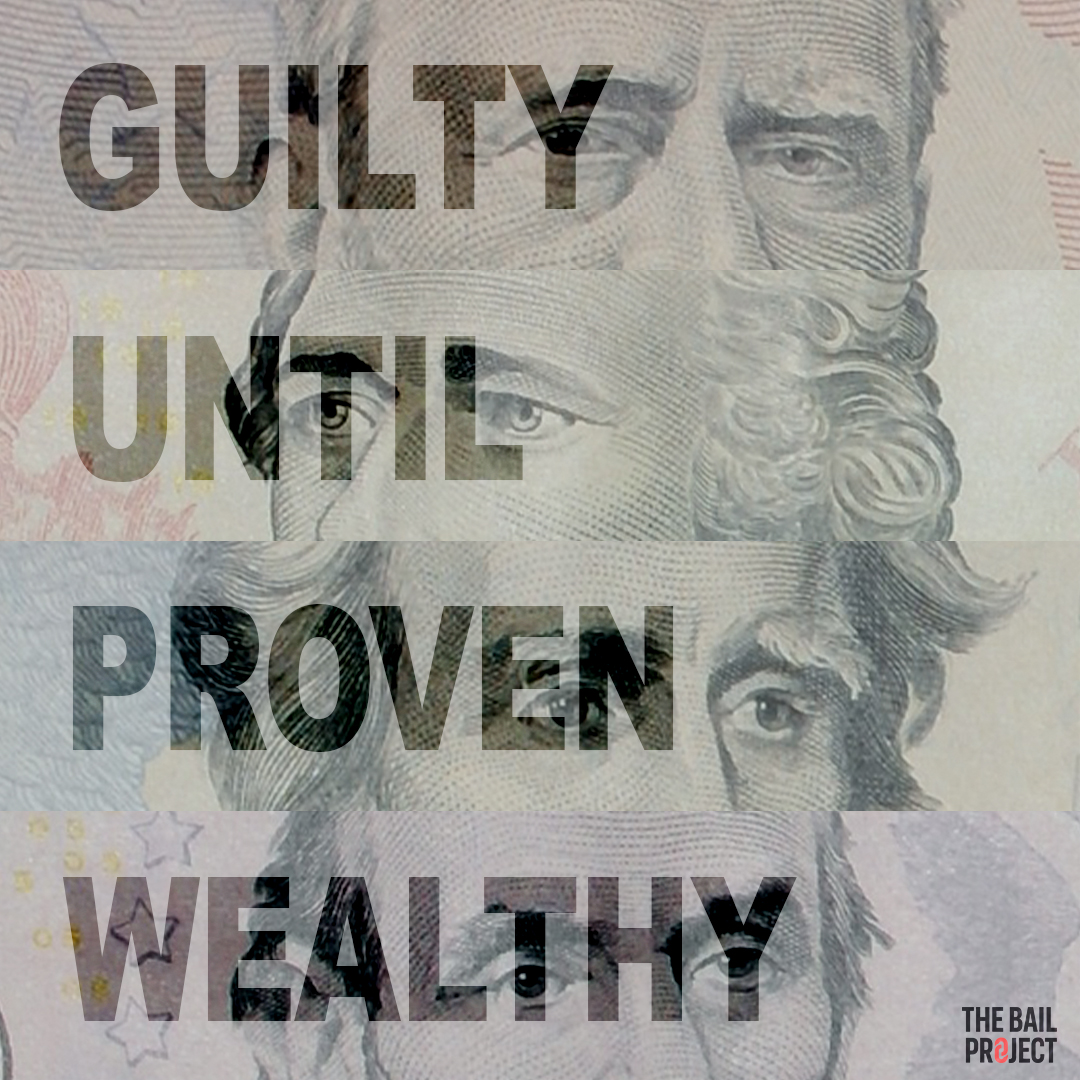bailproject's tweet photo. This can’t be what Grant, Hamilton, Jackson, and Lincoln had in mind. It’s ironic that their faces are on the very cash that’s keeping people behind bars due to unaffordable cash bail. #FreedomShouldBeFree https://t.co/gjXZR1eaIr