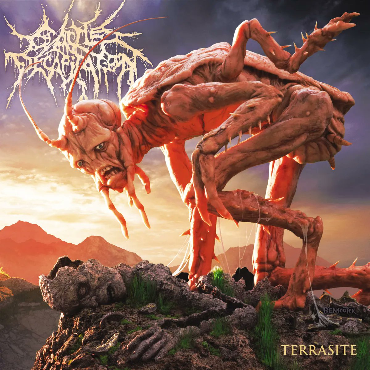 newmetalalbums1's tweet photo. Technical Death Metal titans CATTLE DECAPITATION released their latest album "Terrasite" today via Metal Blade Records. What do you think of new album? Any favorite tracks?
#cattledecapitation #terrasite #deathmetal #metaltwitter #heavymetal #metalmusic  @cattledecap @MetalBlade https://t.co/kAdqeE3CtD