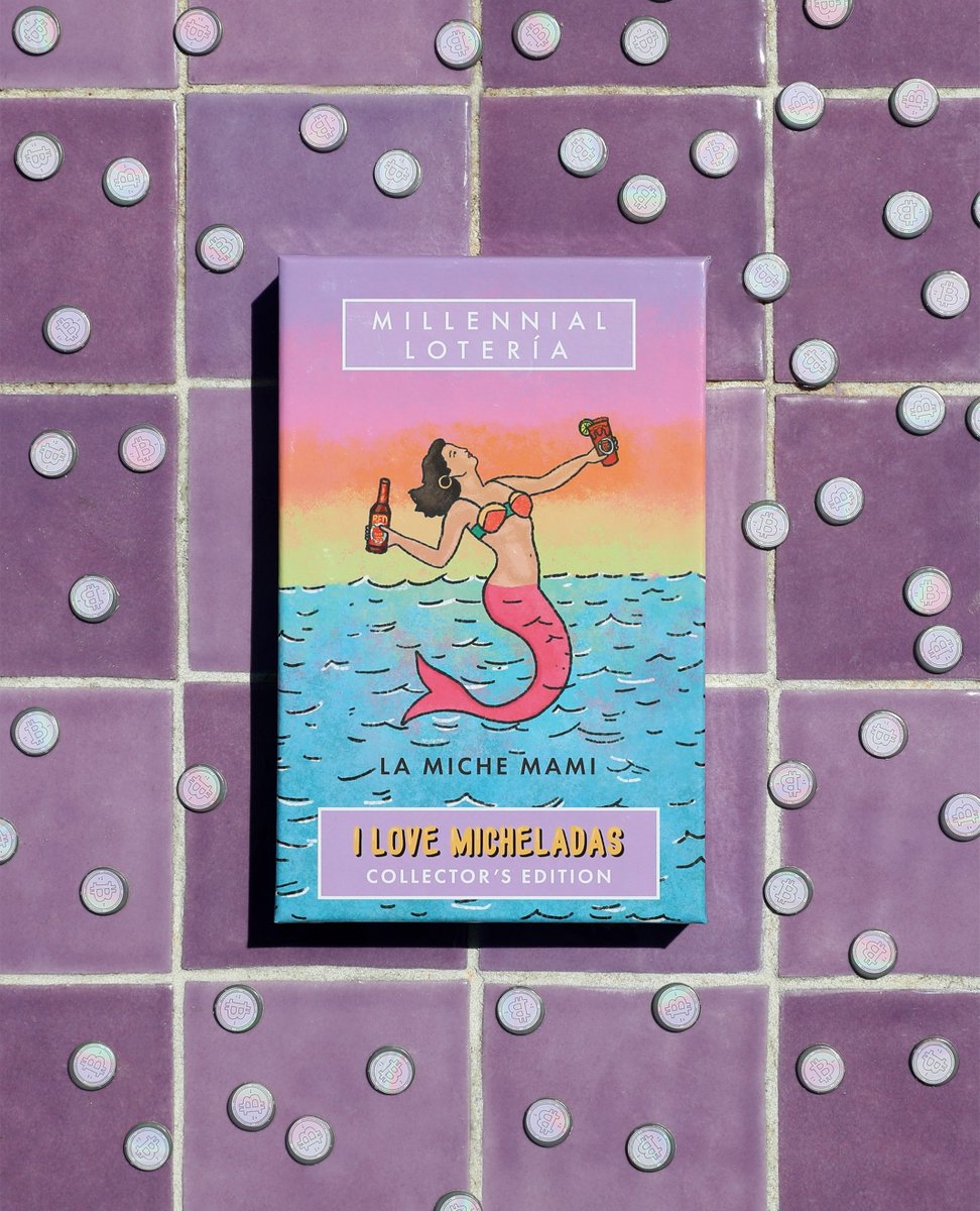 @MillennialLoteria x I Love Micheladas - get it while you can!🧜‍♀️

Available online at ilovemicheladas.com🌈