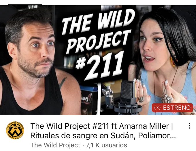 Acaba de salir la entrevista que me hizo @JordiWild para The Wild Project. Si queréis echarle un ojo