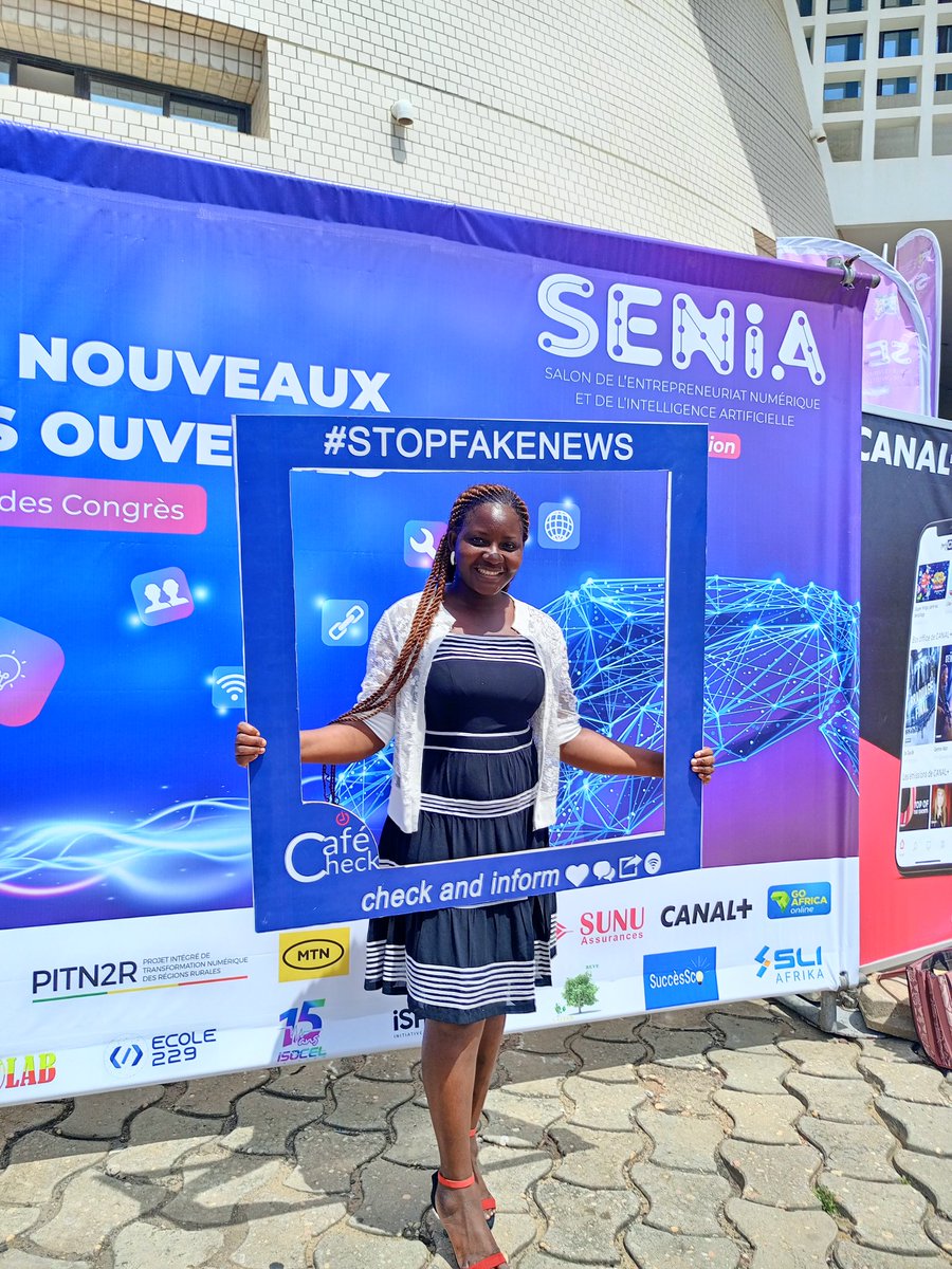 infoblog229's tweet photo. Nous sommes heureux de participer au #SENIA2023 par la grâce de notre l'incubateur #labslaGv pour lutter contre les fausses informations à cette ère du numérique. 
#STOPFAKENEWS
@AurelieASZ 
@oddtvlive 
@hermesayena 
@KuassiNanga 
@HidaAlassane 
@LabsGv 
@numeriquebenin https://t.co/dTsne2e93p