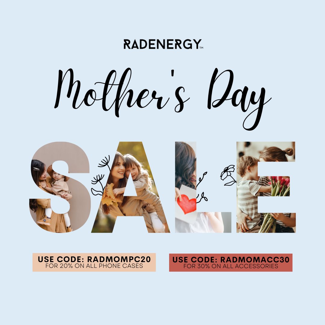 RealRadEnergy's tweet image. Show your mom some love this Mother's Day with our Shungite phone cases. Its stylish design and EMF-blocking properties make it the perfect gift for the modern mom. Use the code to get a discount! 📱💜 

#MothersDaySale #GiftIdeas #ShungiteProtection #radenergy