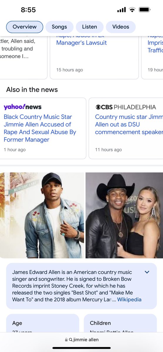Aidan Ryder (@iamaidanryder) on Twitter photo How on earth could you let a title like this go live <a href="/YahooNews/">Yahoo News</a>?! It’s 2023! No matter what happened, why does the color of Jimmie Allen’s skin have any place in this article or title. Do better <a href="/YahooNews/">Yahoo News</a> this is abhorrent. How on earth could you let a title like this go live <a href="/YahooNews/">Yahoo News</a>?! It’s 2023! No matter what happened, why does the color of Jimmie Allen’s skin have any place in this article or title. Do better <a href="/YahooNews/">Yahoo News</a> this is abhorrent.