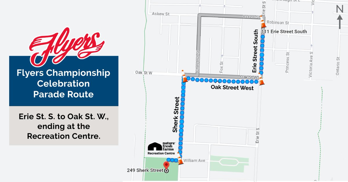 Join us this Saturday, May 13 as we celebrate the Sutherland Cup Championship! 🏆🎉

Starting at 5:00 PM, a parade will kick off at Leamington Municipal Building and end at the Nature Fresh Farms Recreation Centre with a BBQ to follow at the arena! Open to all! <a href="/TweetLeamington/">Leamington</a>