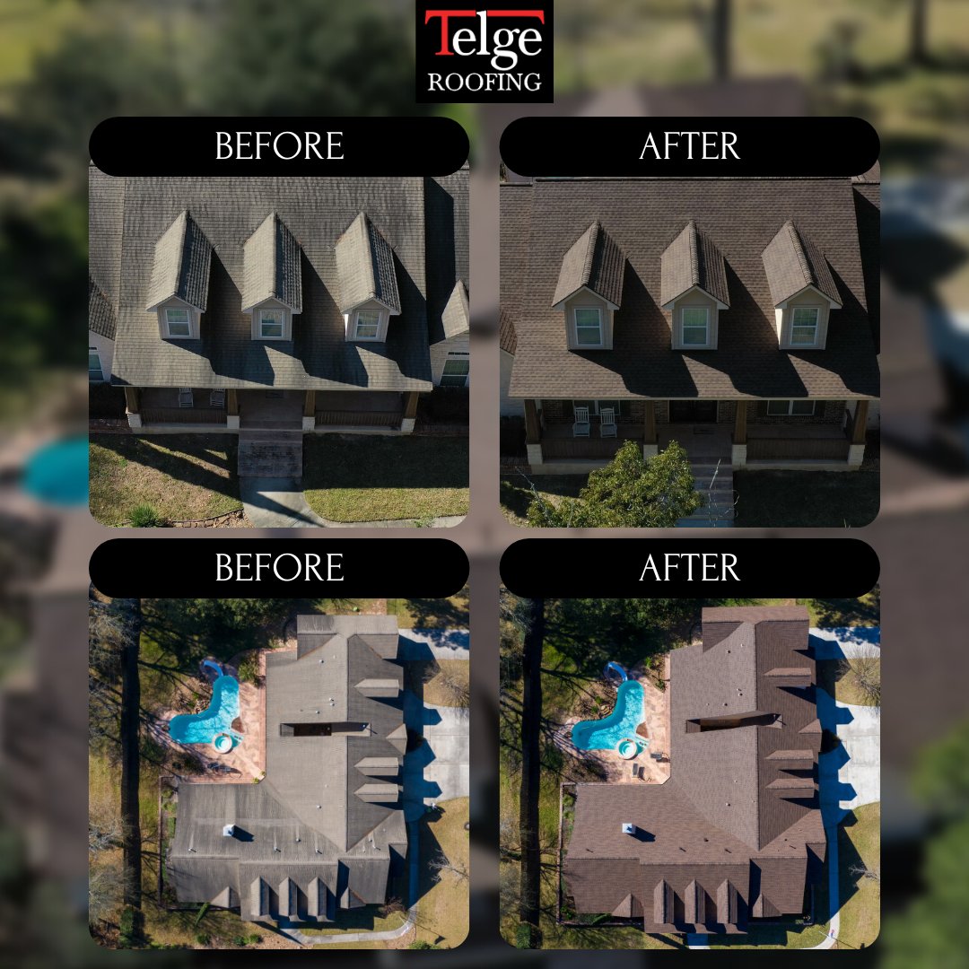 telgeroofing's tweet photo. Let Telge Roofing turn your old, worn-out roof into a brand-new masterpiece! 🏠✨

https://t.co/O94NFsTInu
#TelgeRoofing  #rooftransformation #beforeandafter #NeighborhoodRoofingCompany #RoofingSystem #Prevention #RoofingContractors #WeatherDamage #Repairs https://t.co/XCFsgn2kHz