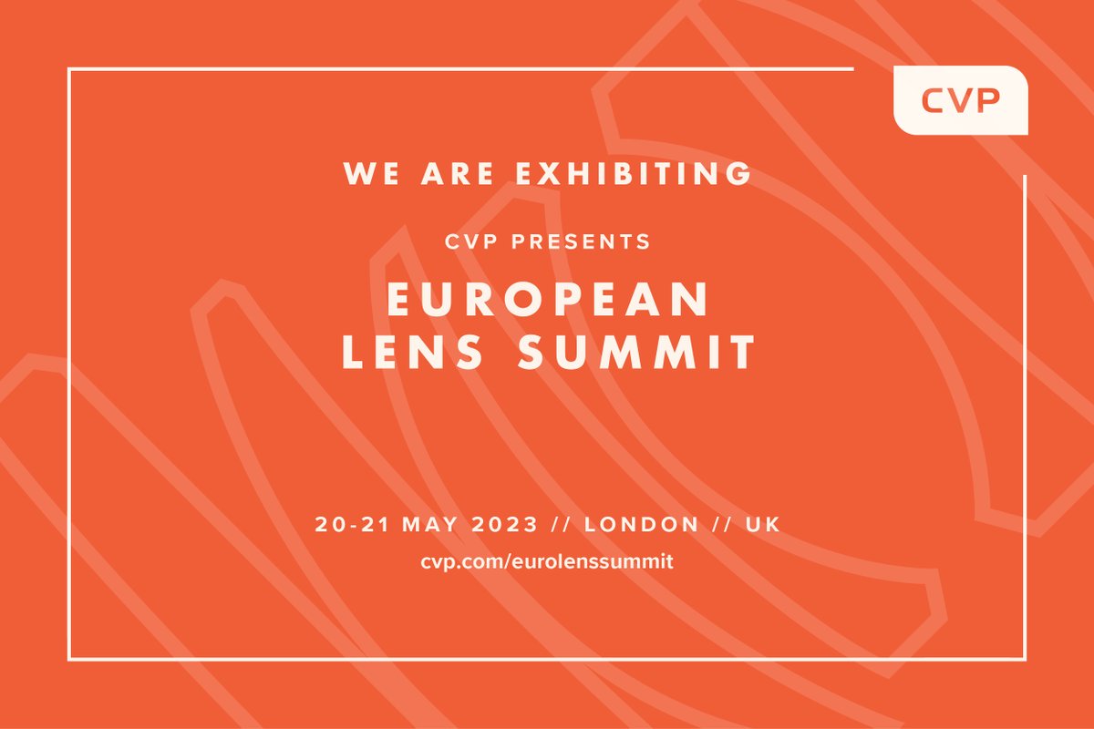 Cooke will be exhibiting at the inaugural European Lens Summit hosted by @CVPgroup on 20th and 21st of May at their facility in Brentford, London.   To register for the event please follow this link: bit.ly/3O3cDKk   #cinematography #filmmaking #cooke #cookelook