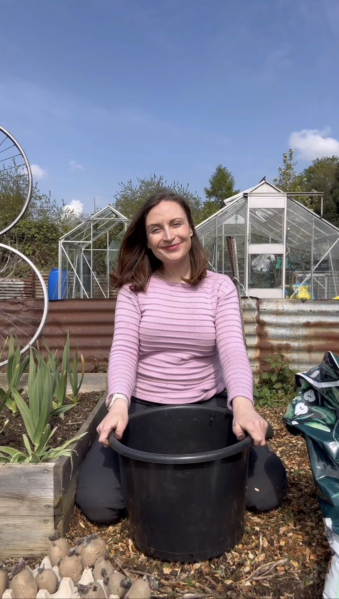 New YouTube video out now 👩🏻‍🌾🌿 Planting potatoes in tubs on my allotment 🥔 youtu.be/zEk5FXazm4k #GardenersWorld #garden #GardeningTwitter @YouTubeCreators