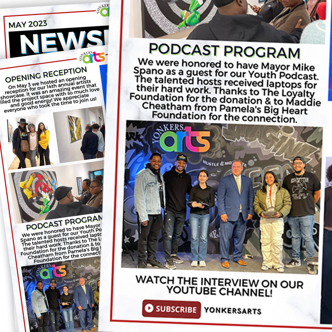 Big thanks to Yonkers Arts for including The Loyalty Foundation in their May newsletter! The Loyalty Foundation provided Chromebooks to their Youth Podcast hosts who that day interviewed Yonkers Mayor Mike Spano. #devices4all #gaming4good