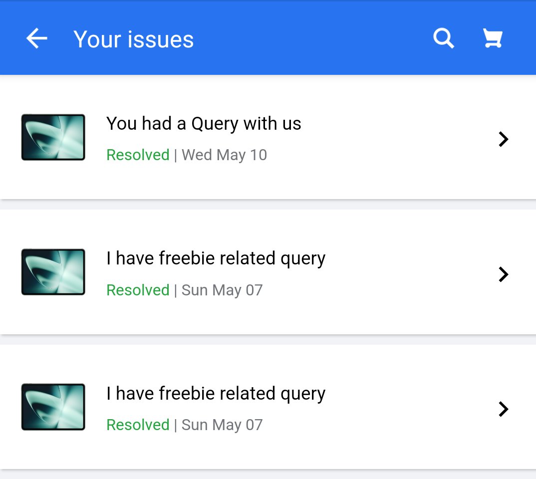 bookoon's tweet photo. How can the query get resolved by itself!!?
I rarely have been this frustrated with online purchase.
#onepluspad
Worthless service @flipkartsupport 
@Flipkart https://t.co/PvBpRCtxoT