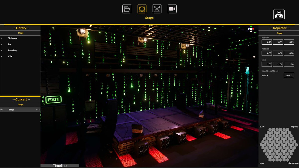 Customize every detail of your show with #ArkRunr's Props, Lighting, and Stage options. Experience a new level of creative control! buff.ly/44gbHIq #Immersive #XR #WebVR #Web3 #performance #livemusic #creators #virtualproduction #VR