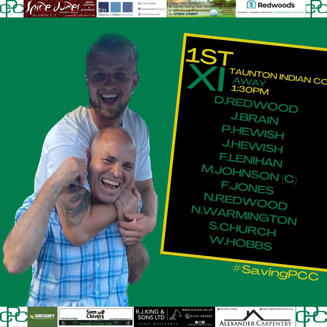 purnellcc's tweet photo. Taunton Indian (A)
With a better weather forecast the dreams of going for back to back league 🏆 begin tomorrow.
🖨️👦🏻👖💚
#SavingPCC https://t.co/VXfrY15EU3