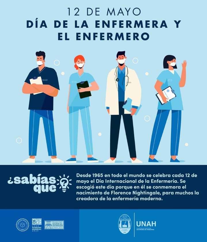 Gracias a todo el personal de enfermería por su apoyo en cada momento. Su dedicación y compasión son ejemplos para todos, Feliz día a todos y a todas.