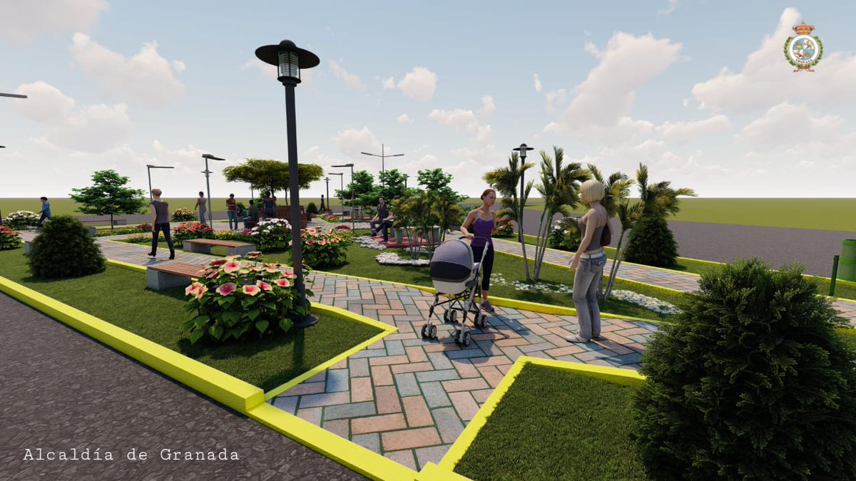 js_jeysson24's tweet photo. 🤩 Así quedará el Parque El Leoncito de la ciudad de #Granada, posterior a su remodelacion. #MayoVivaSandino https://t.co/QTz85IA7lV