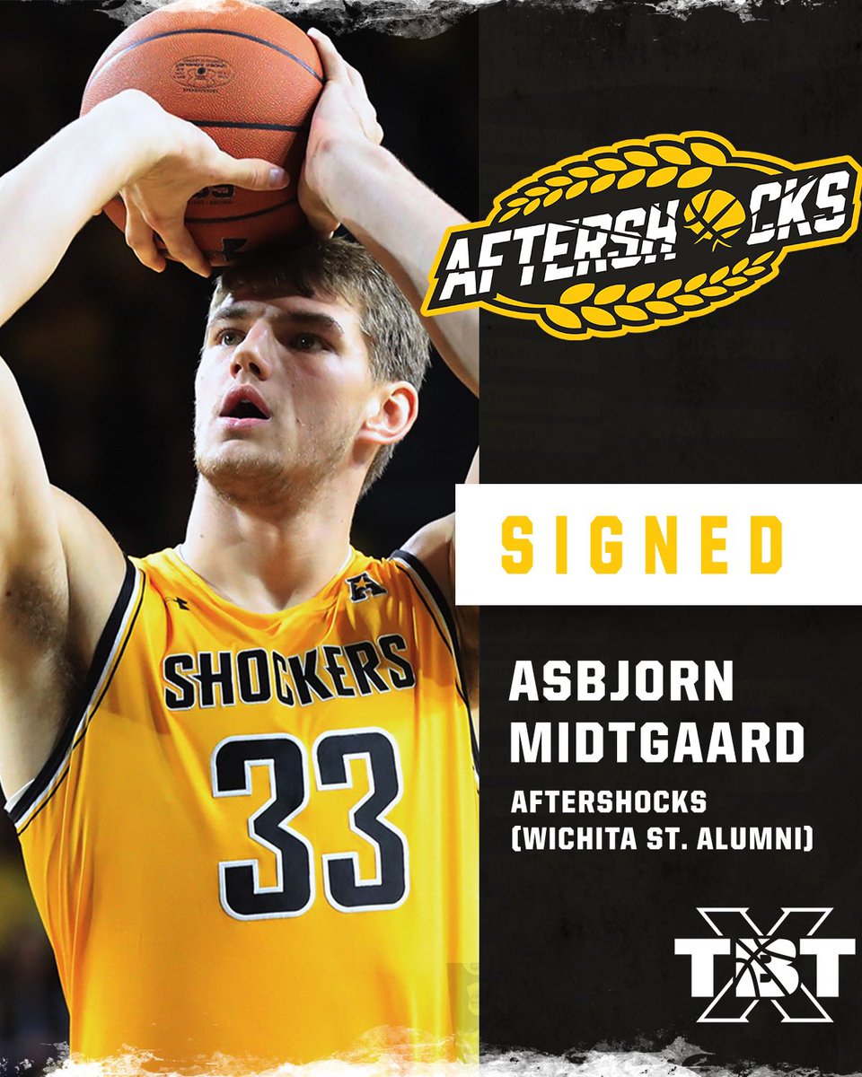 TBT (@thetournament) on Twitter photo BIG (literally) signing for <a href="/AfterShocksTBT/">AfterShocks - Wichita State’s TBT Team</a>💪
Asbjorn Midtgaard is on board for TBT 2023🌾
🎟️Tickets to see the <a href="/GoShockersMBB/">Wichita State Men's Basketball</a> alumni🎟️ goshockers.evenue.net/cgi-bin/ncomme… BIG (literally) signing for <a href="/AfterShocksTBT/">AfterShocks - Wichita State’s TBT Team</a>💪
Asbjorn Midtgaard is on board for TBT 2023🌾
🎟️Tickets to see the <a href="/GoShockersMBB/">Wichita State Men's Basketball</a> alumni🎟️ goshockers.evenue.net/cgi-bin/ncomme…