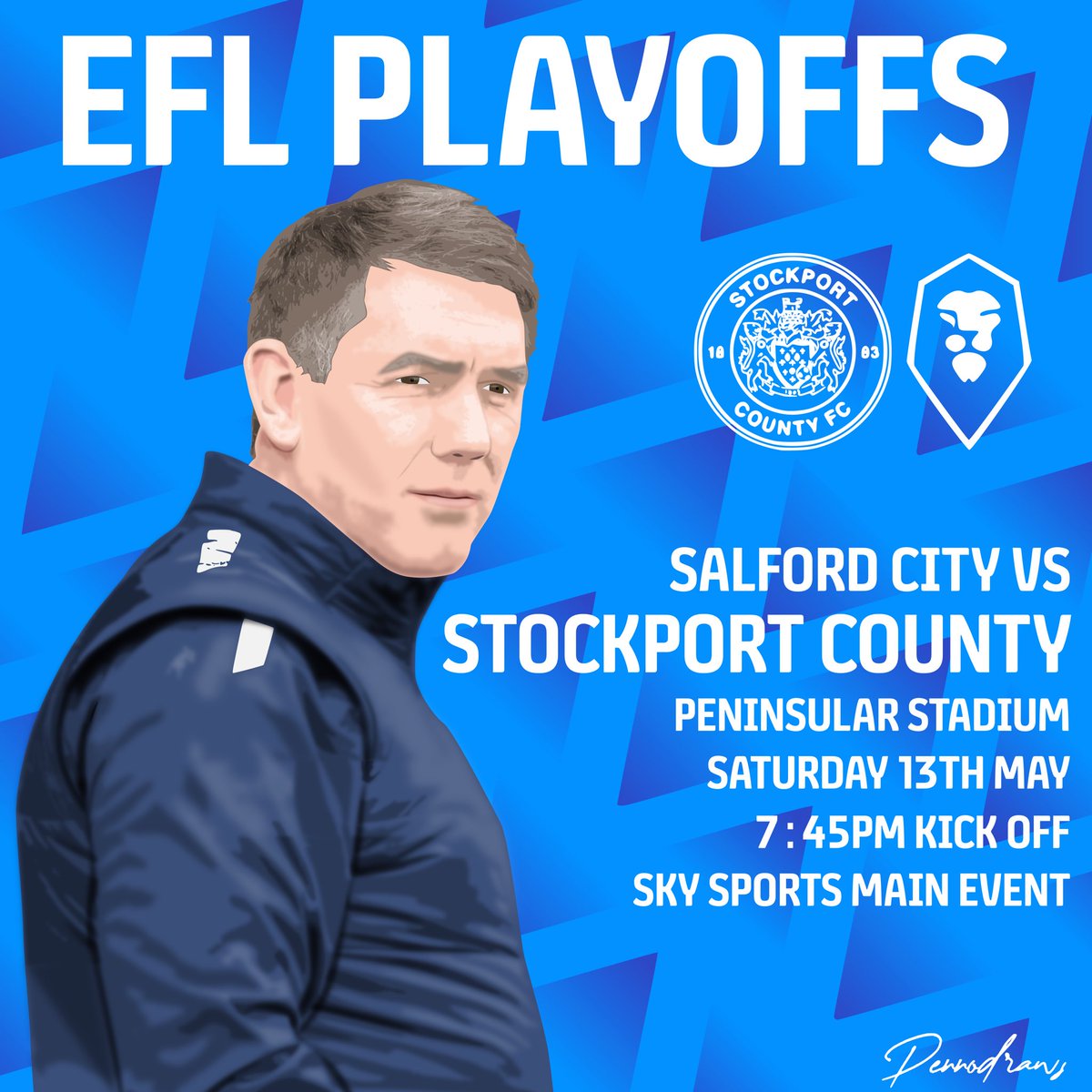 Pennodraws on Twitter "EFL PLAYOFFS START TOMORROW! How nervous are