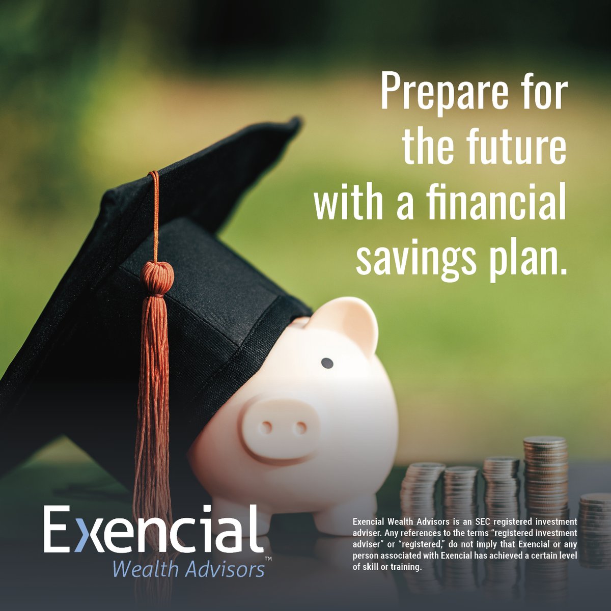 The cost of higher education continues to rise, but with a solid savings plan, you can prepare for the future and help your child achieve their dreams. Let us help you create a plan that sets you up for success. #FinancialPlanning #EducationSavings bit.ly/411he2G