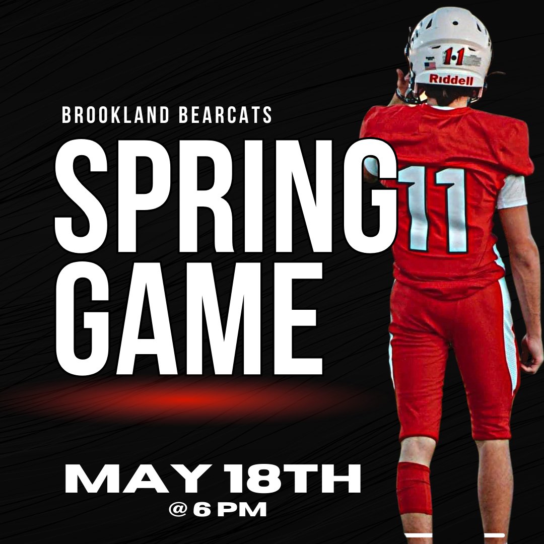 BrooklandFB's tweet photo. SPRING GAME UPDATE:
DATE CHANGED TO MAY 18TH (THURSDAY)
@ 6PM https://t.co/jtAJ5ITd95