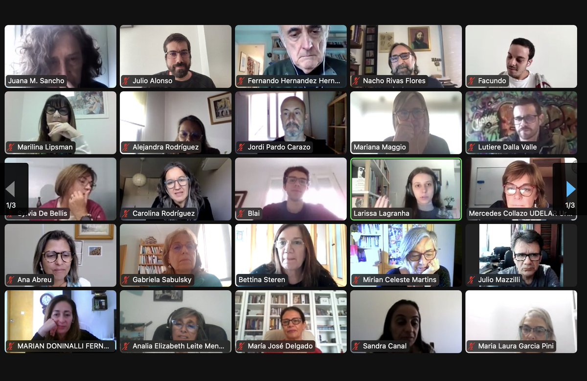 Que importante es tomarse un tiempo para hacer foco.
Pero mejor es si ese foco es colectivo.

Hoy se reunió nuevamente el Colectivo Mónadas para contar y reflexionar: "¿Aprobar es aprender? Problematizar la evaluación en la universidad"

Gracias <a href="/marianamaggio/">Mariana Maggio</a> y <a href="/marilinalipsman/">Marilina Lipsman</a>