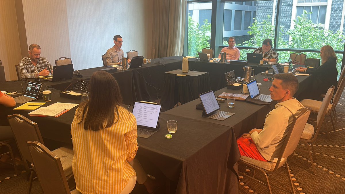 Great discussions going on in Nashville this morning at the EC Meeting!