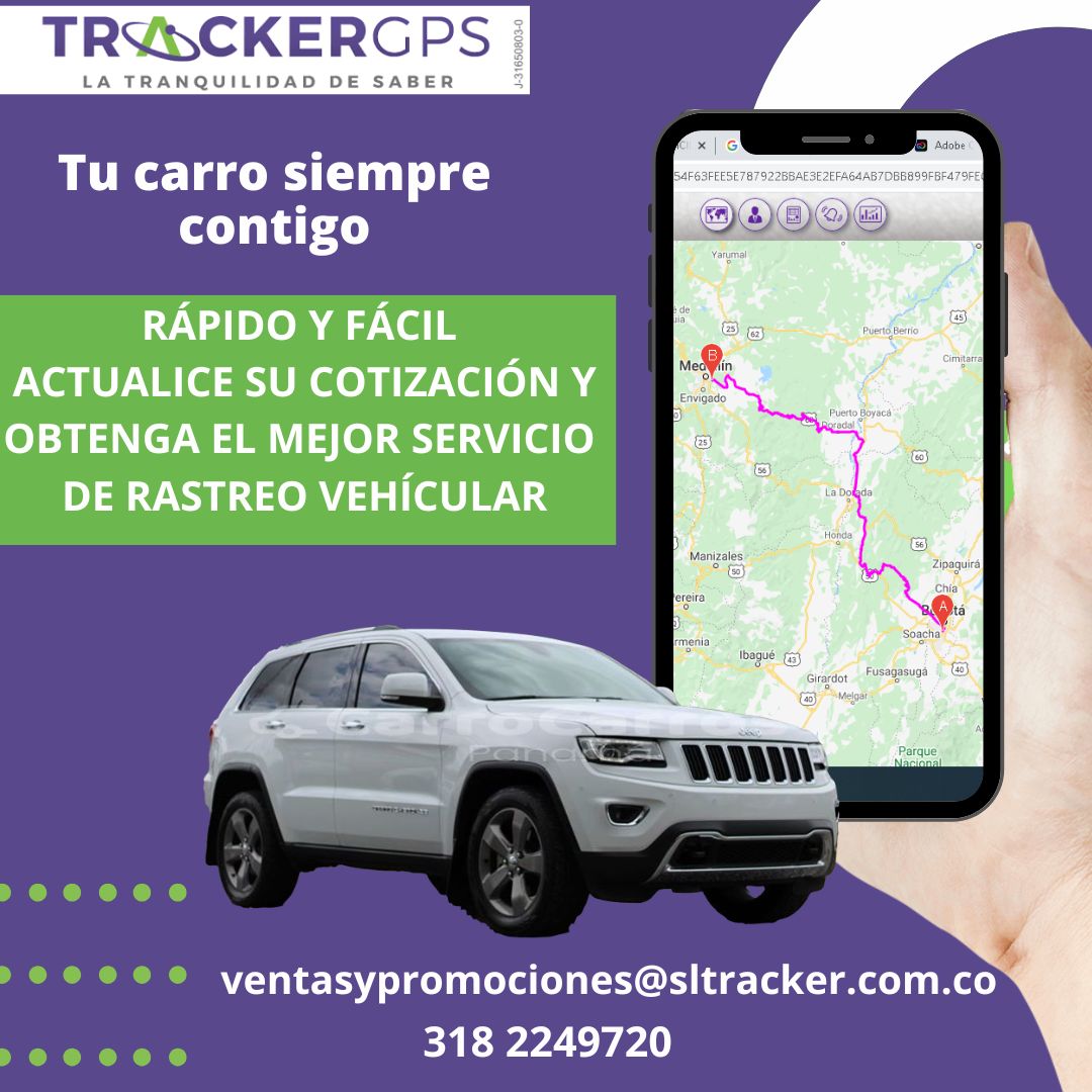 TrackerGPS_Col's tweet image. Actualice su sistema de rastreo vehicular, llámanos al 318 2249720